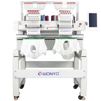 2 Head Útsaumur Machine