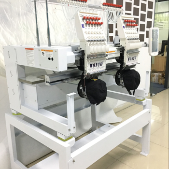 WONYO 2 Head Compact Tölva Útsaumur Machine Pri